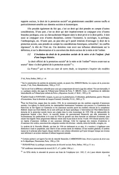 La protection sociale de la mère et de l'enfant