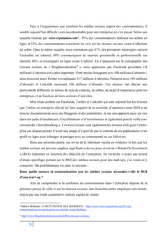Une communication medias sociaux dynamise-t-elle le ROI d'une startup ?