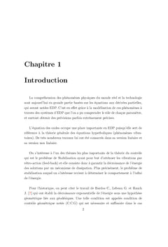 Stabilisation de l'energie pour l'equation des ondes dissipative