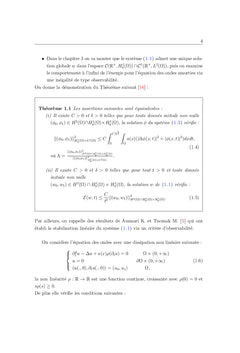 Stabilisation de l'energie pour l'equation des ondes dissipative