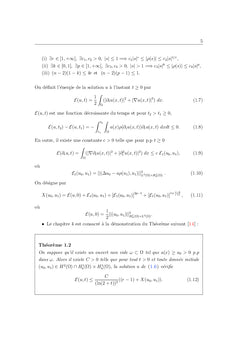 Stabilisation de l'energie pour l'equation des ondes dissipative