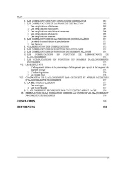 Particularites des allongements des membres inferieurs par ORTHOFIX®