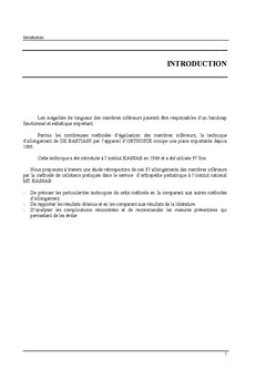 Particularites des allongements des membres inferieurs par ORTHOFIX®