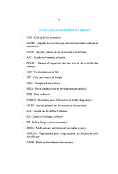 Gouvernance et échanges commerciaux internationaux de la RDC