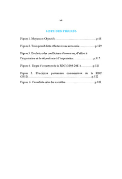 Gouvernance et échanges commerciaux internationaux de la RDC