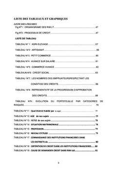Livre sur l'Acces au Credit