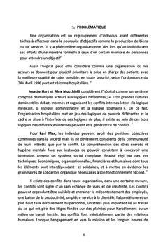Gestion des conflits dans les institutions sanitaires