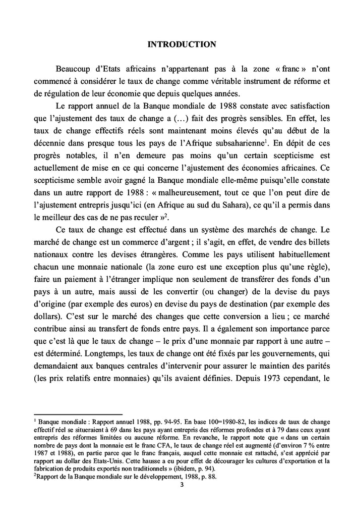 La reglementation des marches de change en droit positif congolais