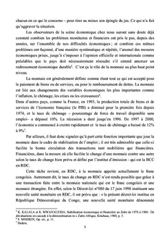 La reglementation des marches de change en droit positif congolais