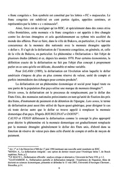 La reglementation des marches de change en droit positif congolais