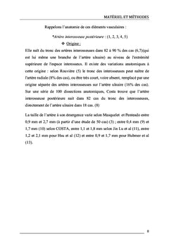 Le lambeau interosseux postérieur