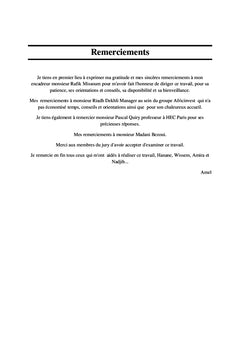 Methodes d'evaluation des entreprises: Le cas Algerien