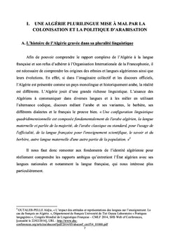 L'Algérie et la langue française, une relation ambigüe