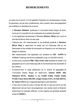 Lutte contre la dégradation de la biodiversité à Ndialakhar