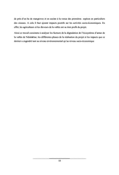 Lutte contre la dégradation de la biodiversité à Ndialakhar