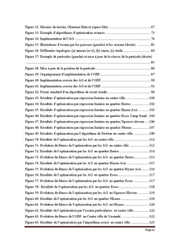 Algorithmes heuristiques pour l'optimisation de modeles de propagation
