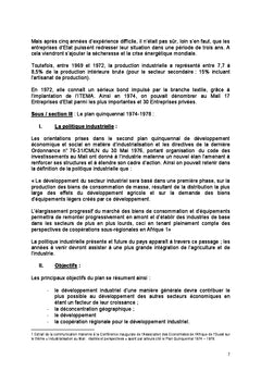 Entreprises textiles du Mali et Communaute Economique Afrique Ouest