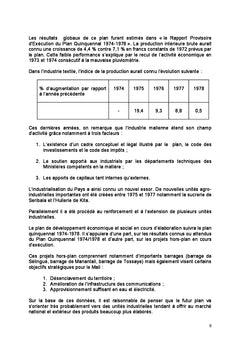 Entreprises textiles du Mali et Communaute Economique Afrique Ouest