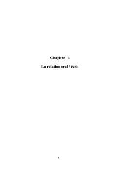 L'apport de l'oral dans les programmes de la réforme du cycle secondaire algérien