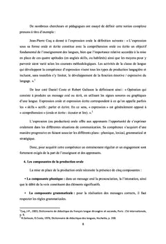 L'apport de l'oral dans les programmes de la réforme du cycle secondaire algérien