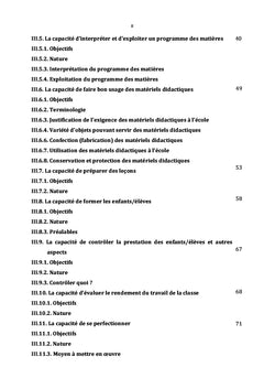 Gestion d'une classe de la maternelle, du primaire et du secondaire