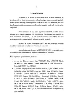 Evaluation de l'impact socio-économique de la morbidité palustre