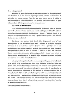 Construire son projet personnel et professionnel