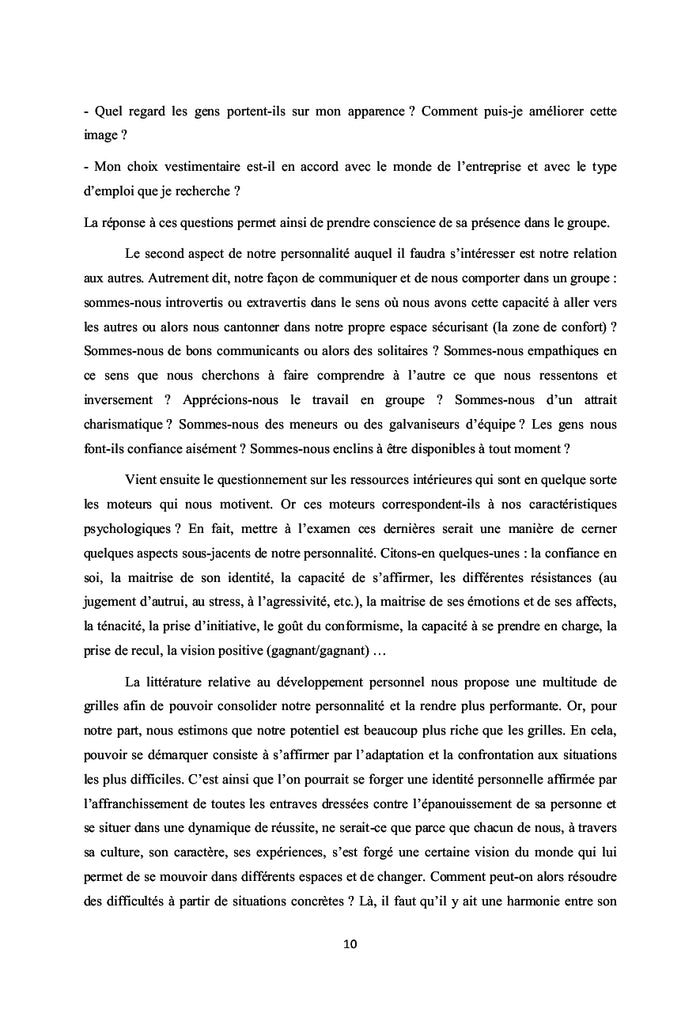 Construire son projet personnel et professionnel