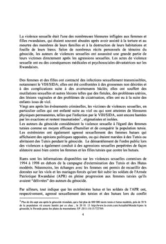 La contribution de SEVOTA aux femmes pendant et aprEs le génocide