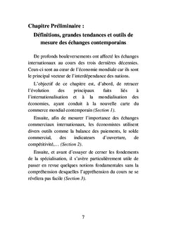 Introduction a l'economie Internationale