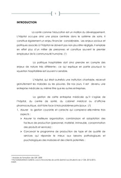Problématique du tarif dans les hôpitaux de Kinshasa
