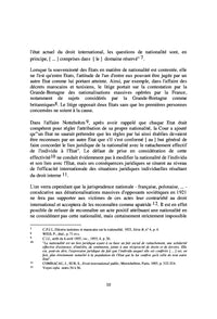 Doctrine juridique sur l'apatridie en droit international