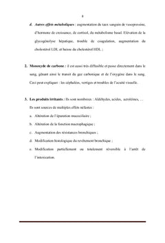 Tabagisme et ses effets sur la santé