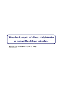 Vers une energie propre