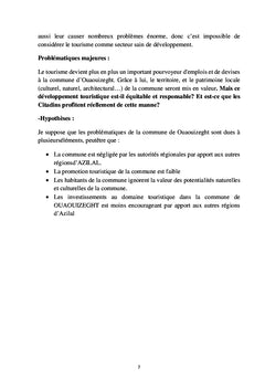 Le patrimoine durable à Ouaouizght