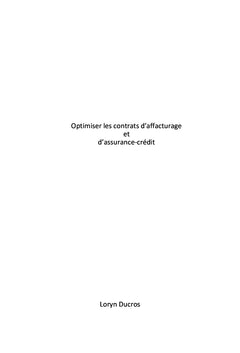 Optimiser l'affacturage et l'assurance-crédit