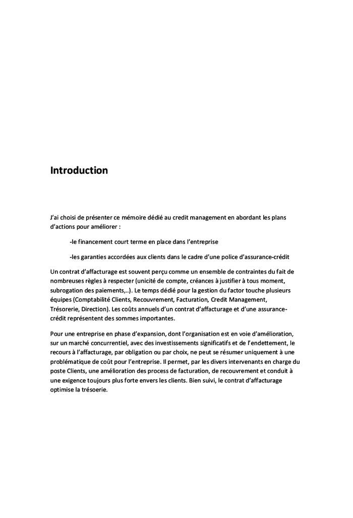 Optimiser l'affacturage et l'assurance-crédit