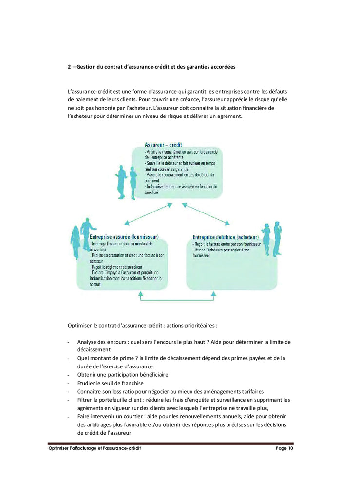 Optimiser l'affacturage et l'assurance-crédit