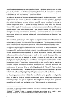 Consigne en art-thérapie, arts plastiques en addictologie