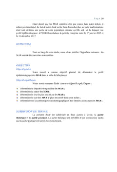Profil epidémiologique des malformations anorectales en MBUJIMAYI