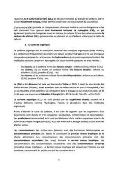 Carbone et bioenergie