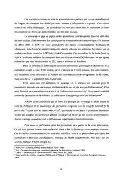 Medias du coupage: de l'information a la communication