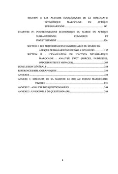 La diplomatie economique marocaine en Afrique Subsaharienne