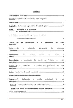 La specialite des credits a l'epreuve du budget programme au Cameroun
