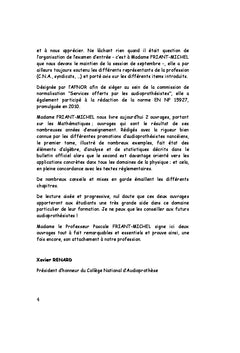 Les mathématiques au diplôme d'Etat d'audioprothèse Tome 2: Exercices d'application à la physique