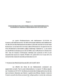 Encadrement scolaire au lycée