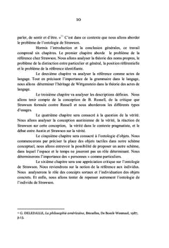 Individus et ontologie chez P.F. Strawson