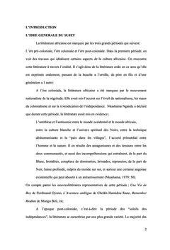 Les problemes politiques dans les deux premiers romans de S.L.Tansi