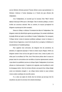 Les problemes politiques dans les deux premiers romans de S.L.Tansi