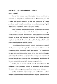 Les problemes politiques dans les deux premiers romans de S.L.Tansi